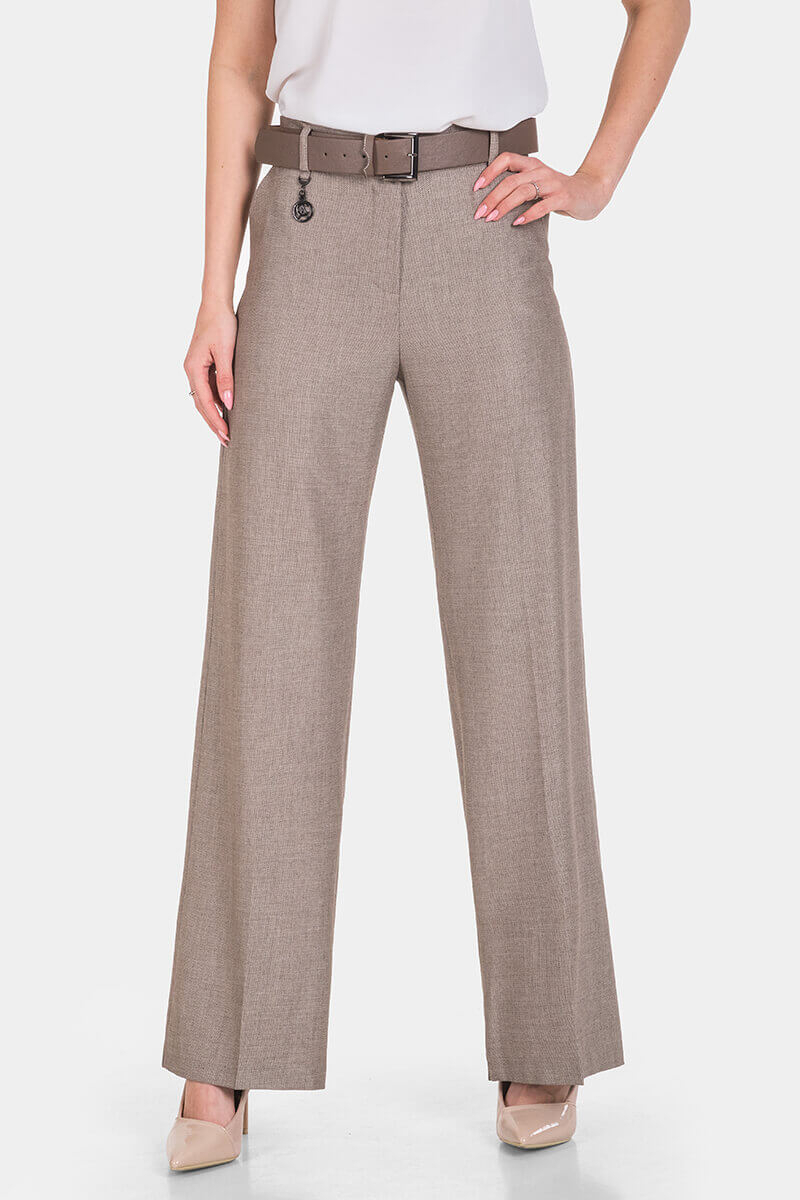 Клоширан елегантен дамски панталон 3127-45