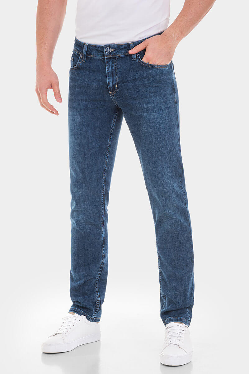 Прави мъжки дънки 6980-78 LACARINO