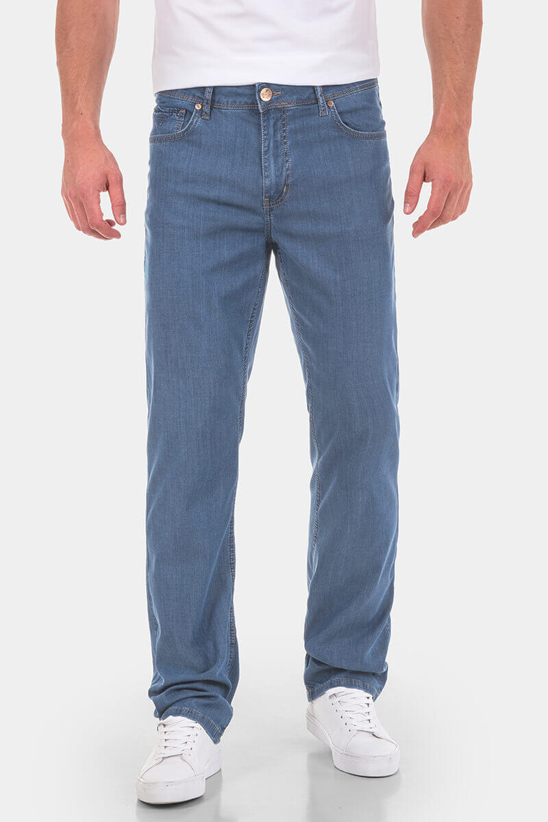 Прави мъжки дънки 7058 LACARINO