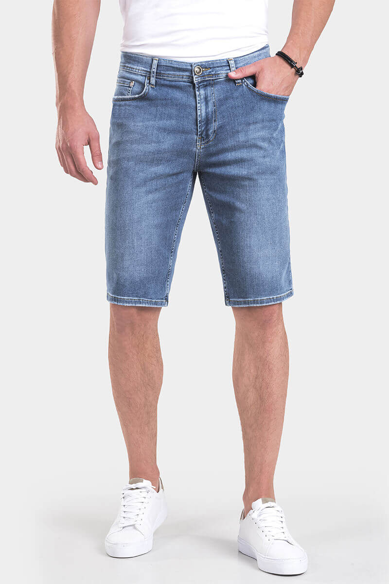 Мъжки дънкови бермуди 13201 ELECTRA