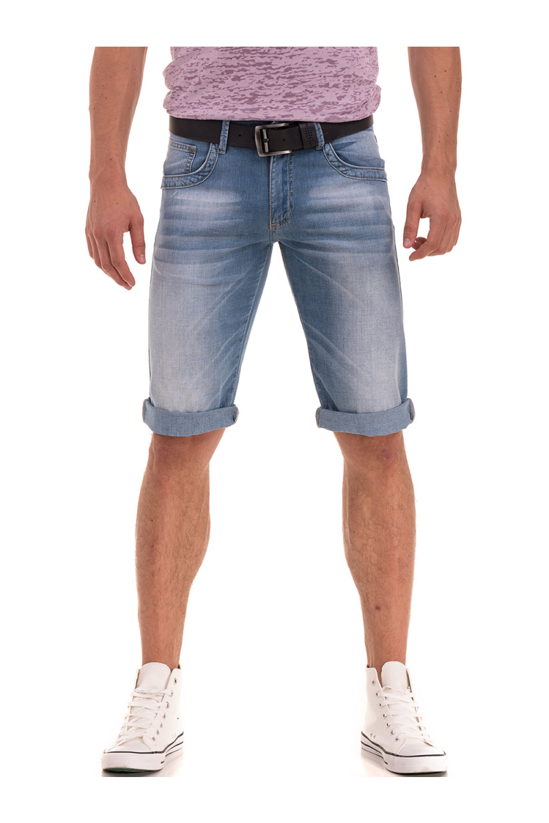 Мъжки дънкови бермуди RED STAR 13813 - деним