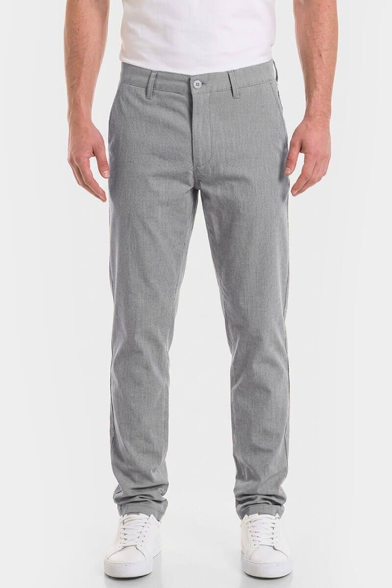 Мъжки светлосив елегантен панталон 7071-11 Lacarino / Jack