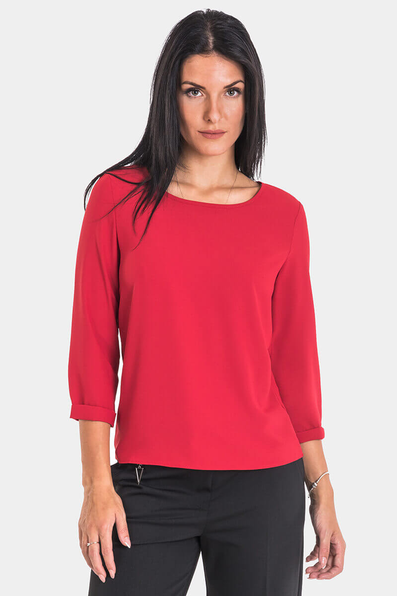 Елегантна дамска блуза 12862-19 INDIGO Fashion A