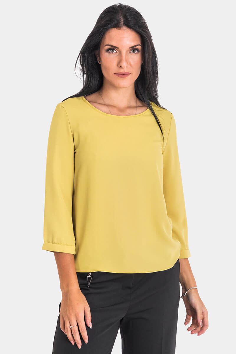 Елегантна дамска блуза 12862-23 INDIGO Fashion