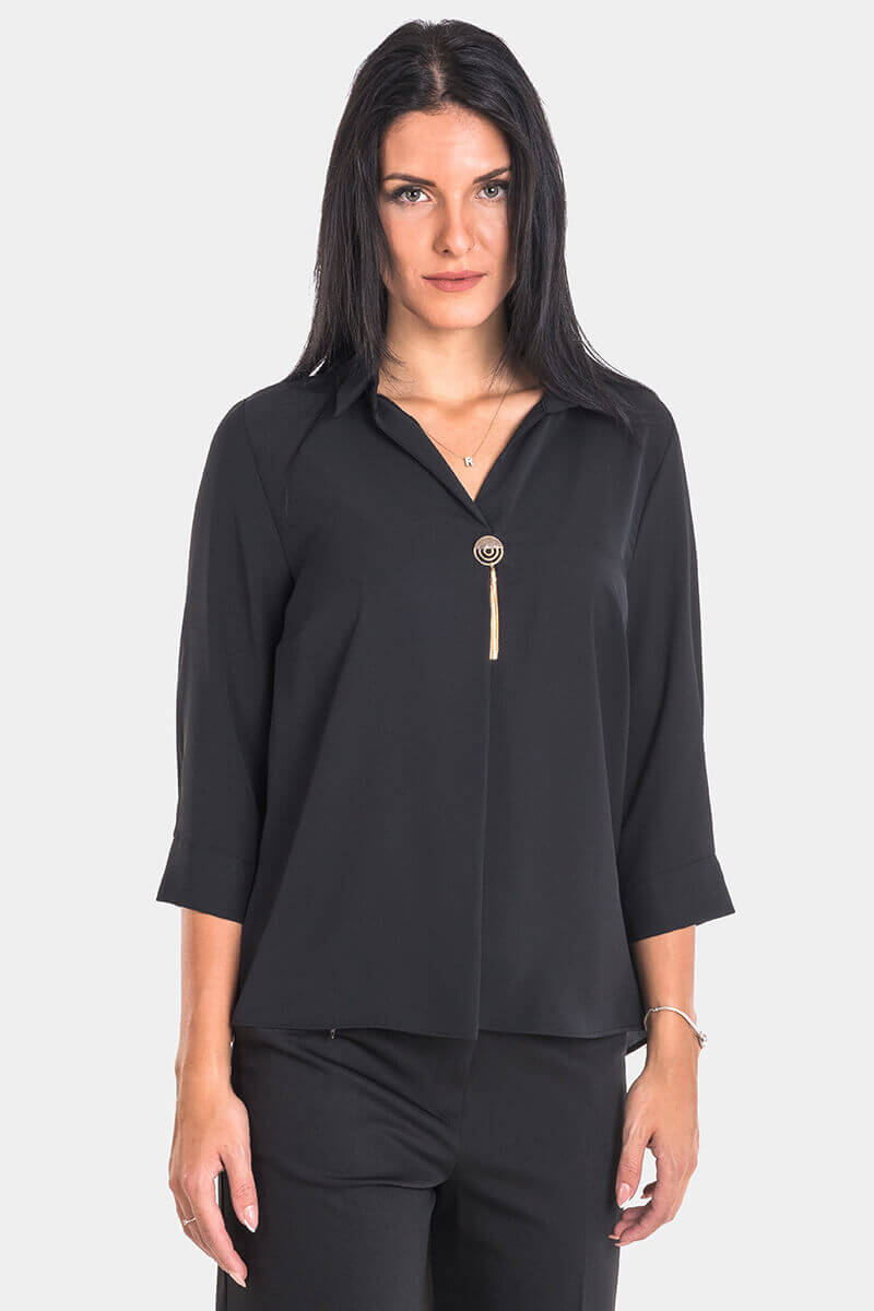 Елегантна дамска блуза 30975-09 INDIGO Fashion A