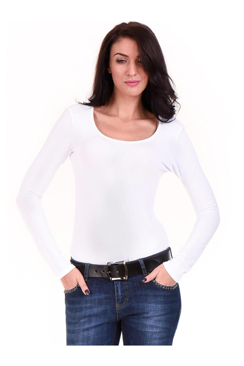 Дамска блуза - тип боди XINT 284 INDIGO Fashion