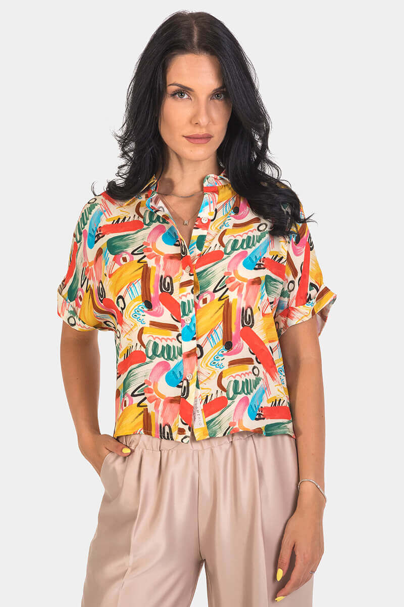 Дамска риза 24344-43 FLAMENCO