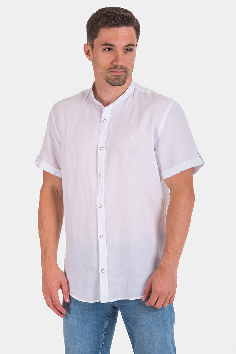 Мъжка риза лен 32481-20 MCL