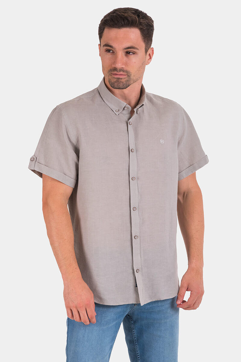 Мъжка ленена риза 32491-11 MCL