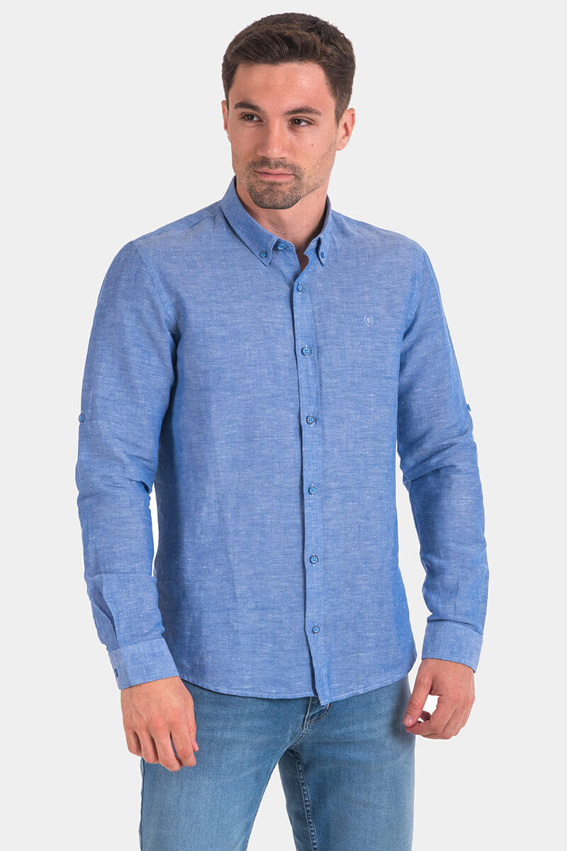 Мъжка ленена риза 32431-08 MCL