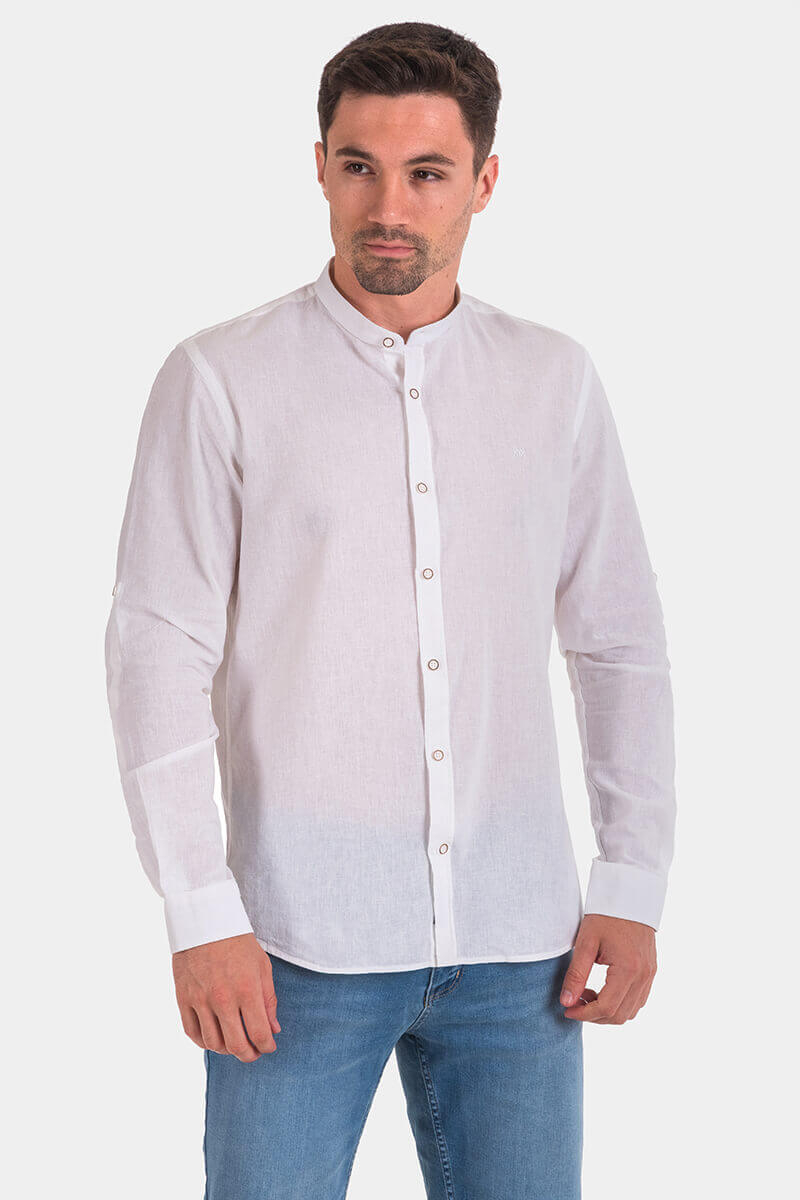 Мъжка ленена риза 32617-20 MCL