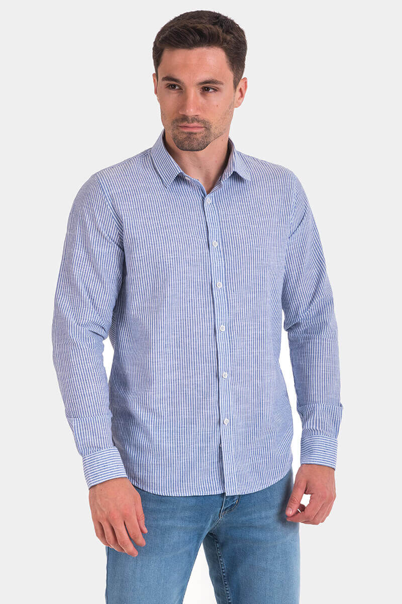 Мъжка памучна риза 32851-08 MCL