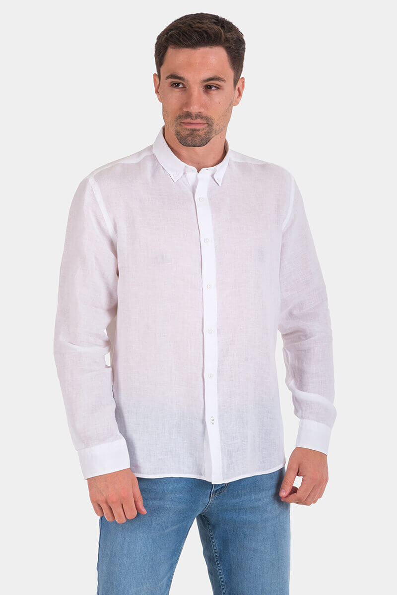 Мъжка ленена риза 700931-20 XINT