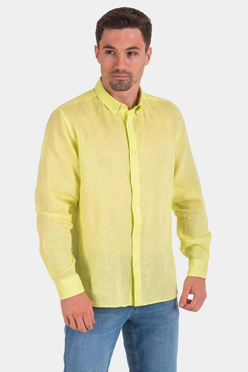 Мъжка ленена риза 700931-24 XINT