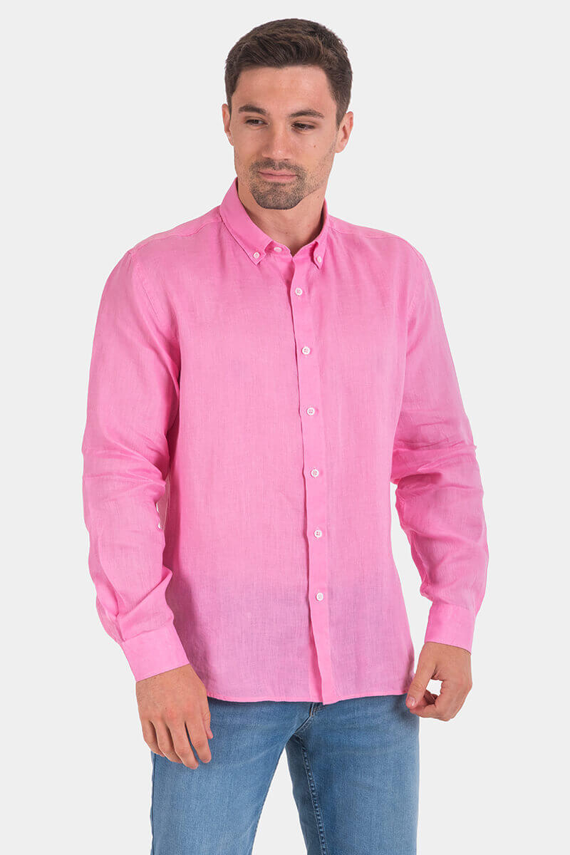 Мъжка ленена риза 700931-50 XINT