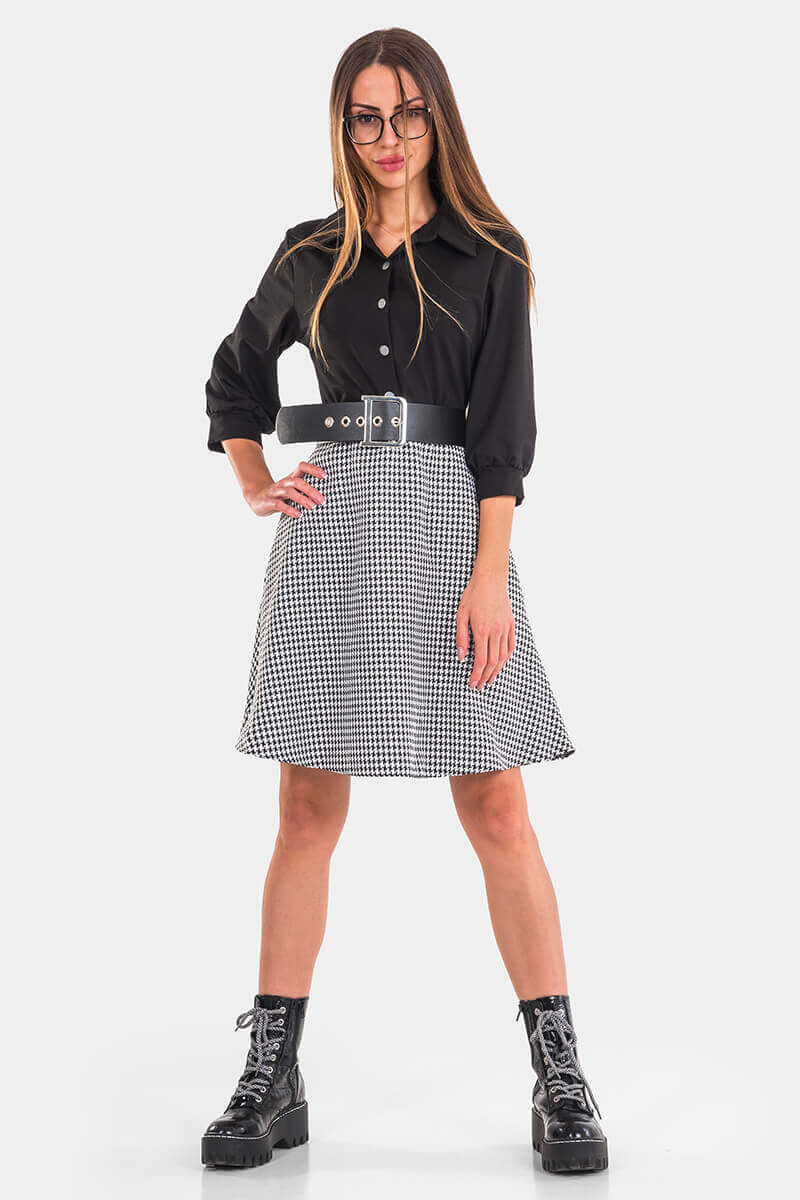 Рокля десен пипи 7255 Mia INDIGO Fashion A