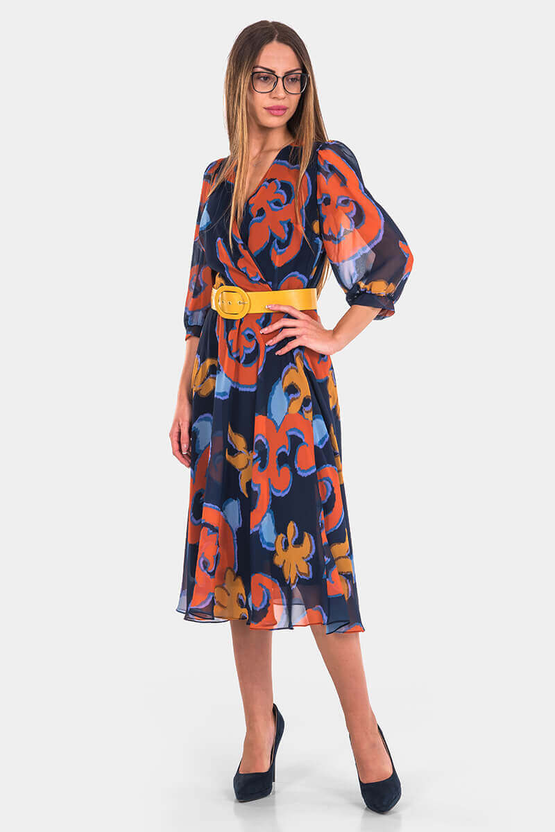 Елегантна рокля 3029-19 Oncu INDIGO Fashion A