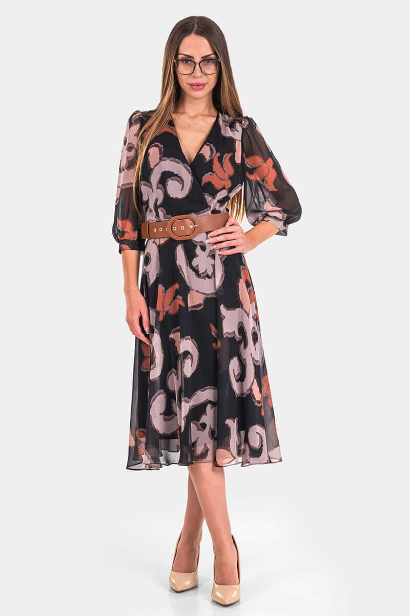 Елегантна рокля 3029-21 Oncu INDIGO Fashion A