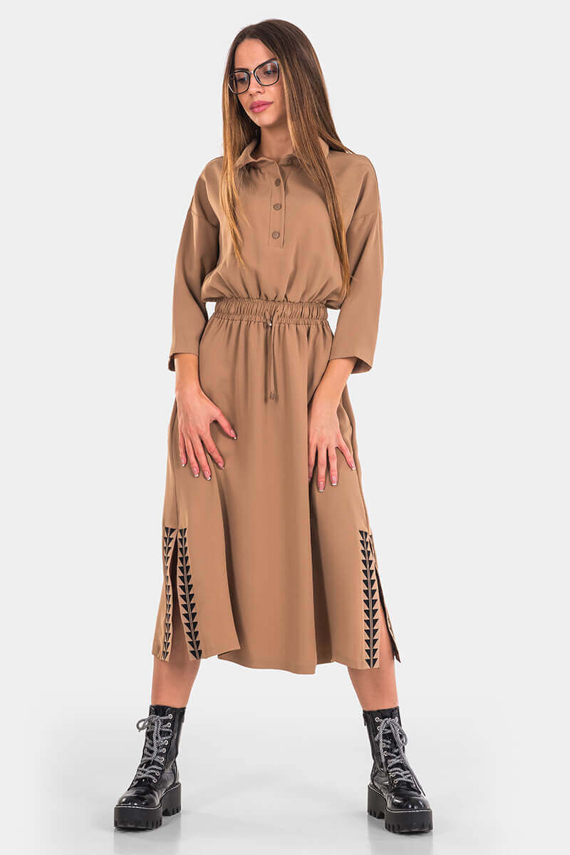 Дълга рокля 3063-03 Sadosa INDIGO Fashion A