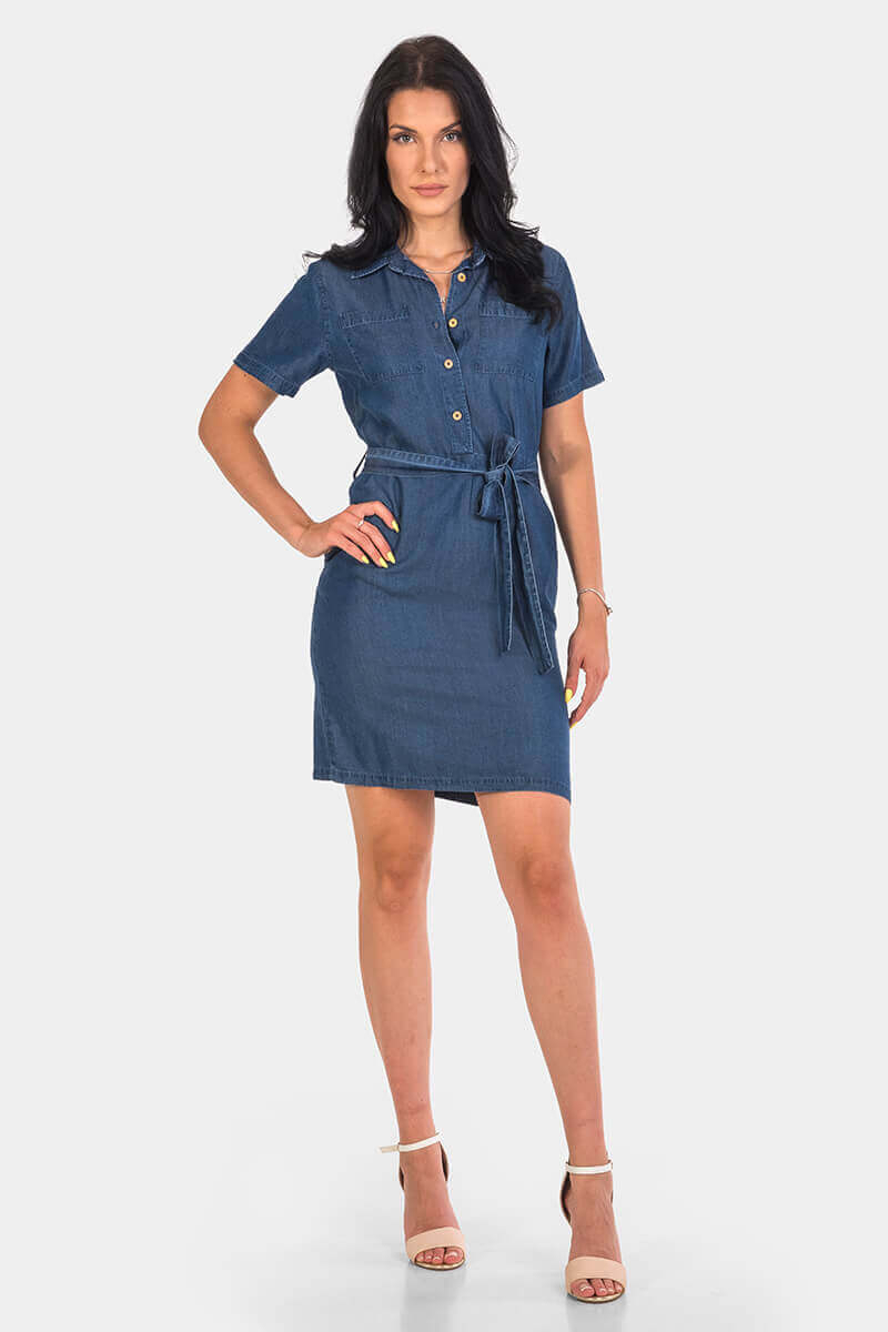 Дънкова рокля 286162-18 XINT