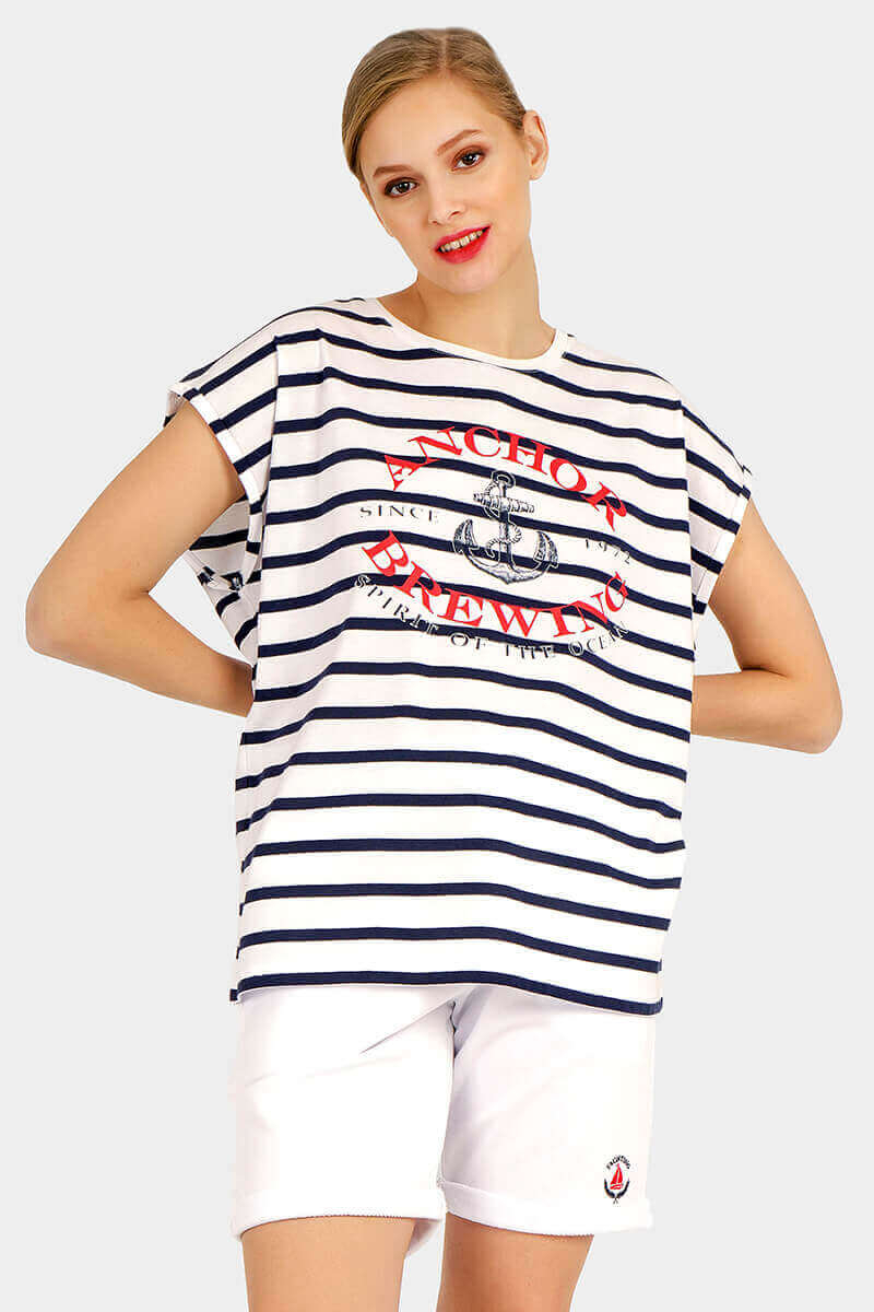 Дамска тениска 7790 Joggy INDIGO Fashion A