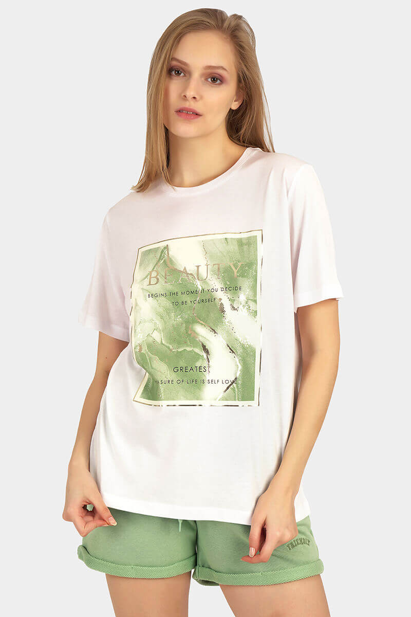 Дамска тениска 7863-05 Joggy INDIGO Fashion A