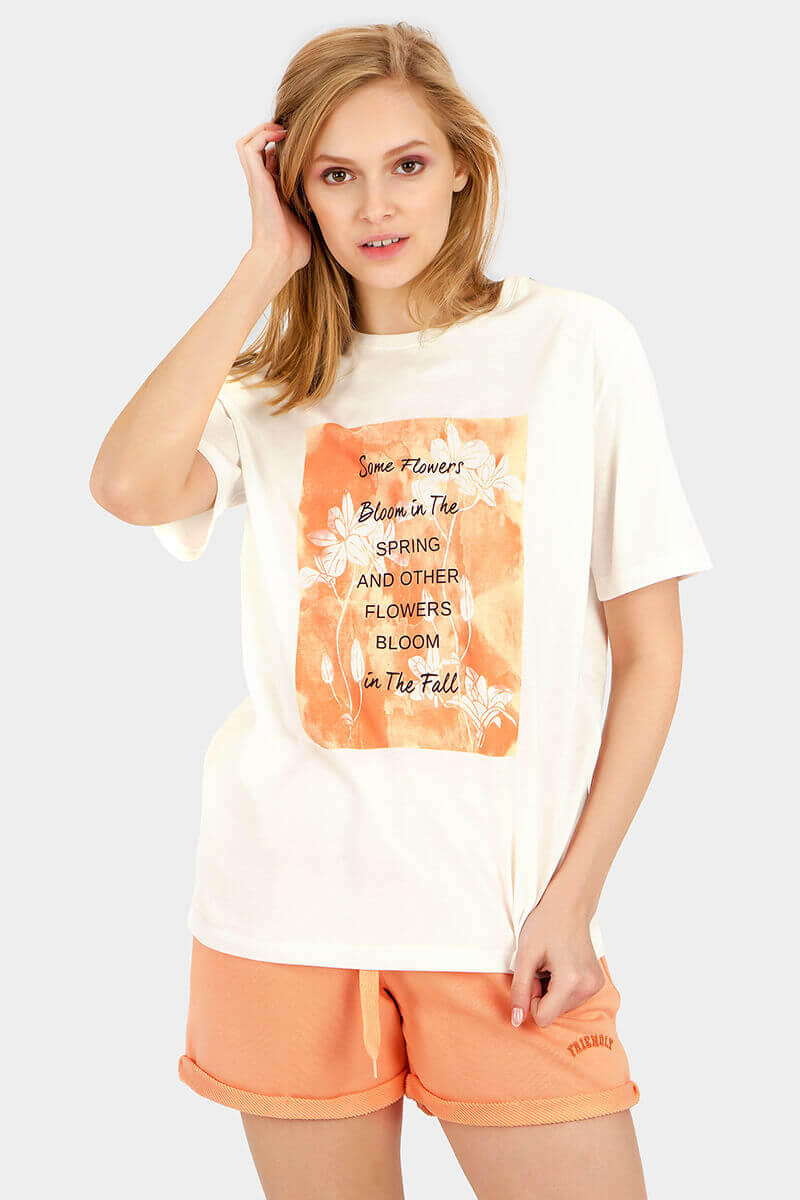 Дамска тениска 7867-10 Joggy INDIGO Fashion B