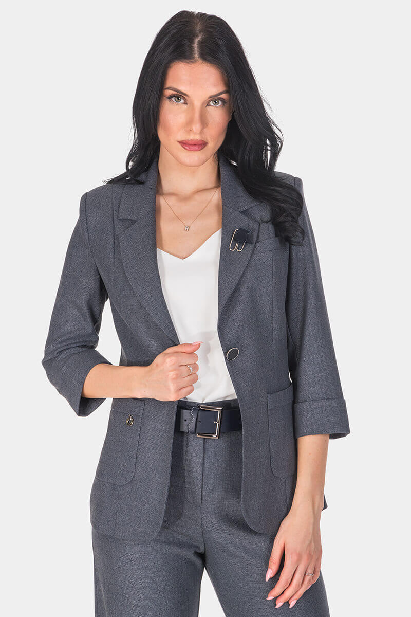 Елегантно дамско сако 55090S-18 KADELLI