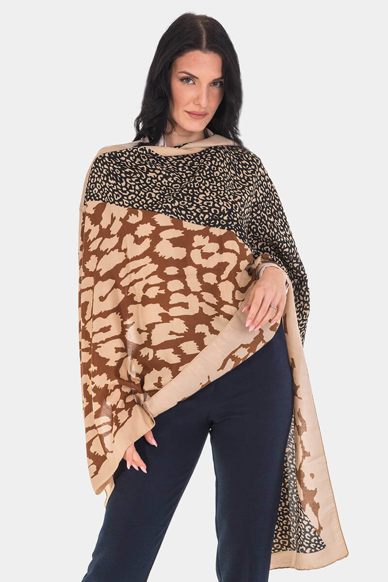 Дамски шал 13955-03 Indigo A