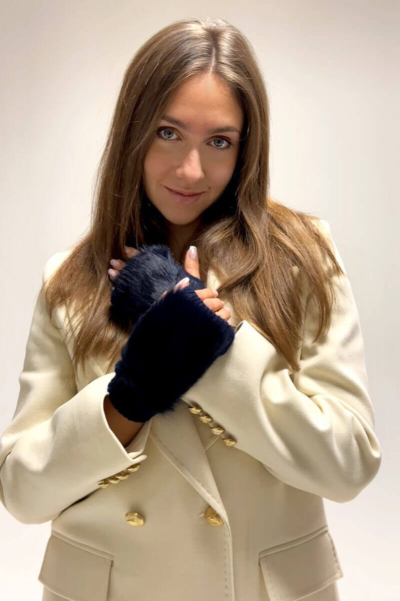 Дамски ръкавици 11032-18 Indigo