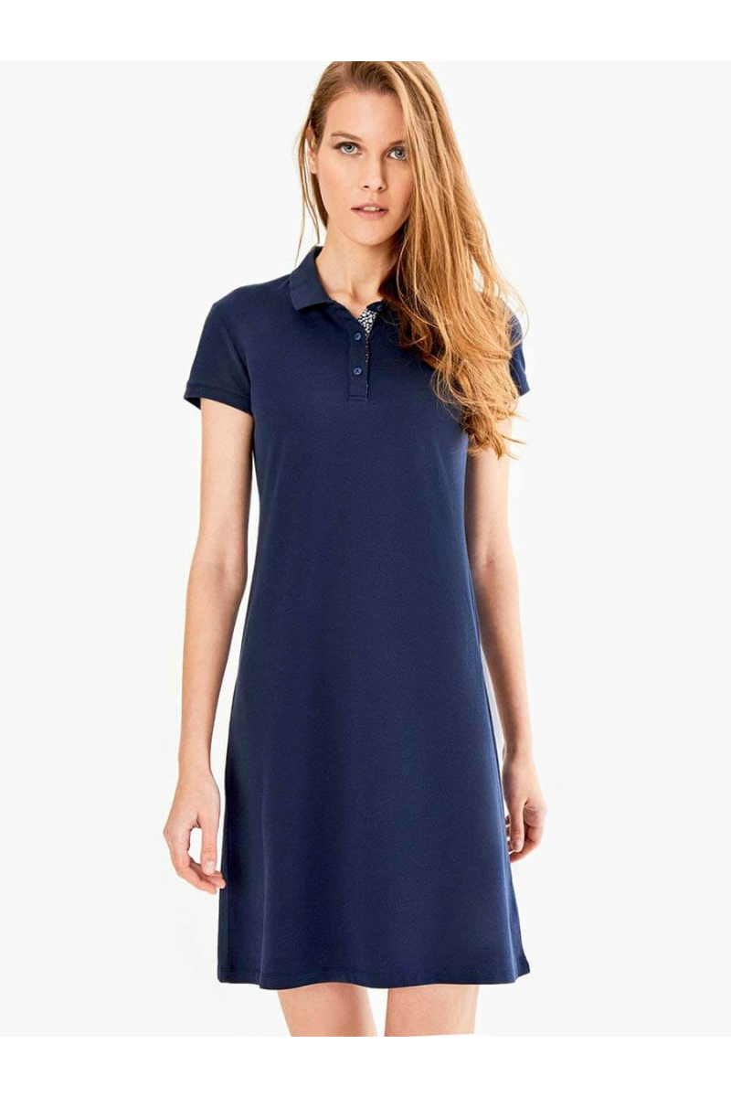 Тъмносиня спортна рокля 285599 INDIGO Fasion