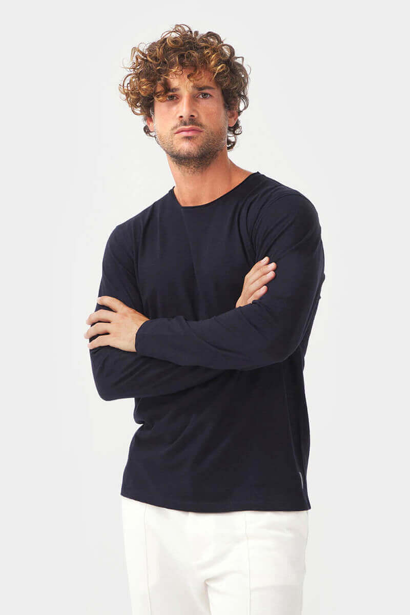 Мъжка блуза 501776-18 INDIGO Fashion