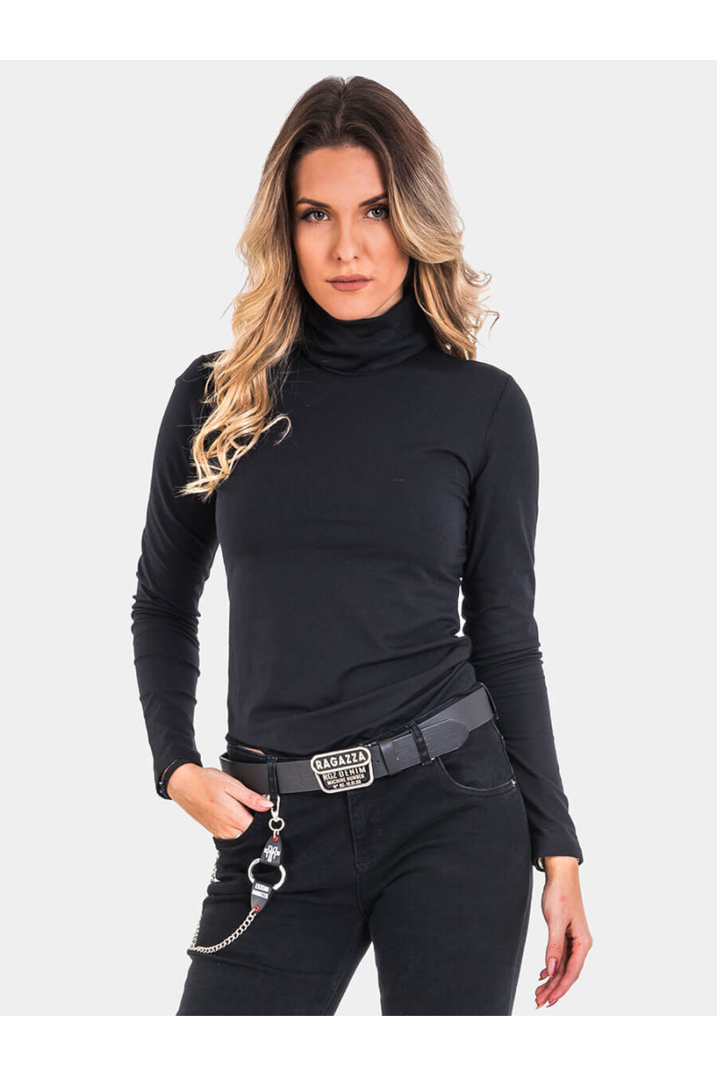 Дамска поло блуза 601603-09 INDIGO Fashion