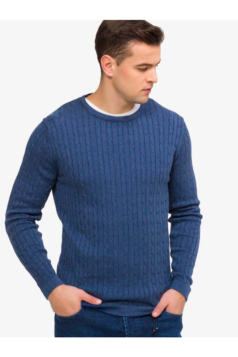 Мъжки пуловер 33187-08 INDIGO Fashion