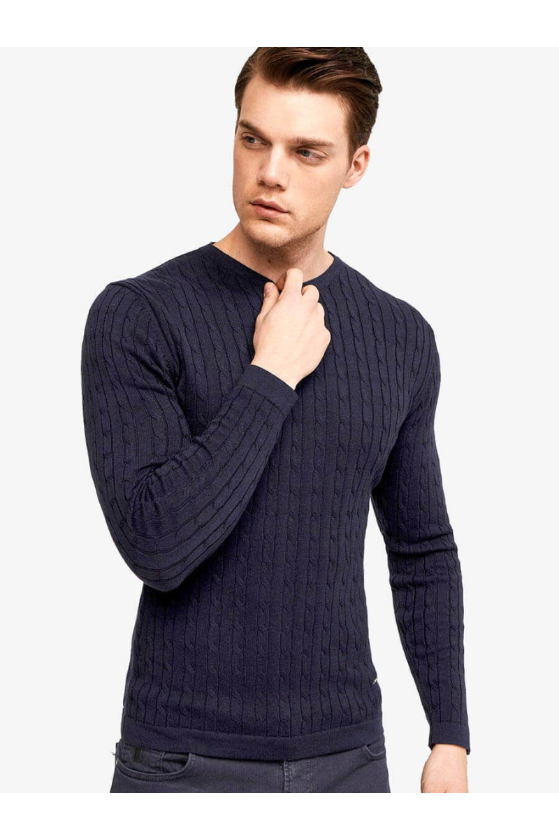 Мъжки пуловер 33187-18 INDIGO Fashion