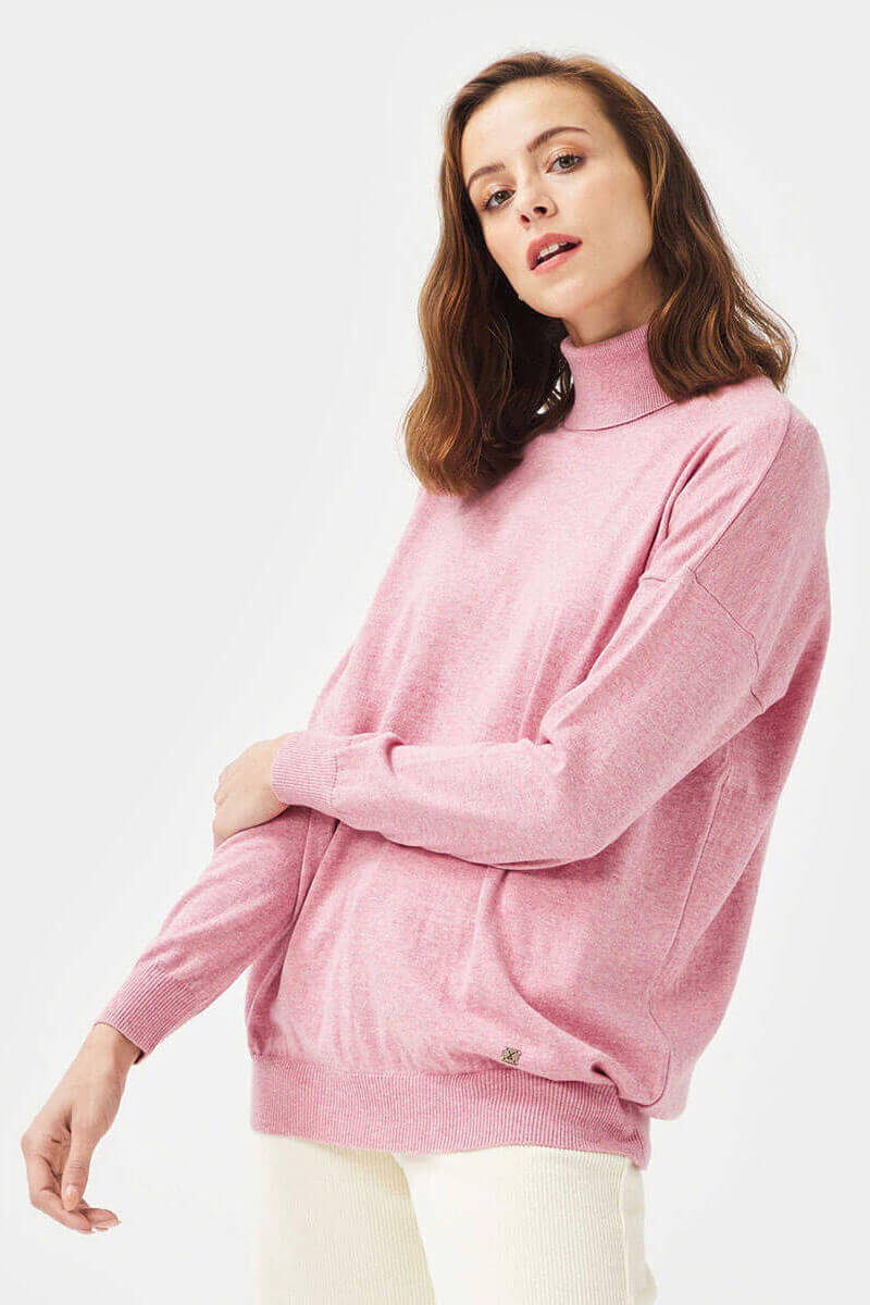 Дамска поло блуза 850694-53 INDIGO Fashion