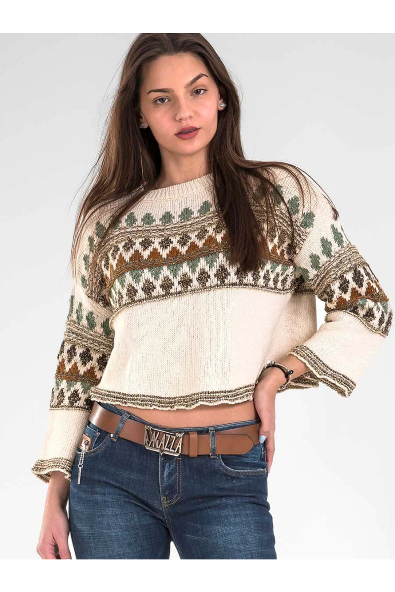 Дамска блуза 2142-01 INDIGO Fashion