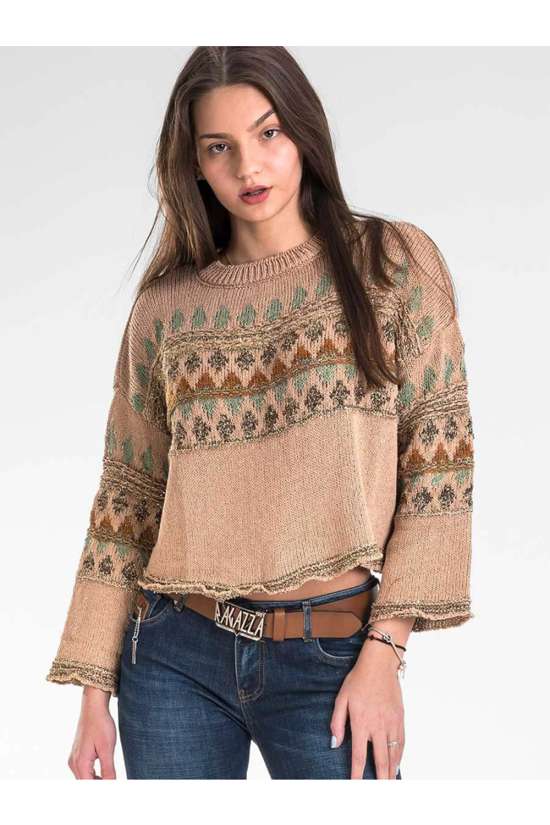 Дамска блуза 2142-45 INDIGO Fashion