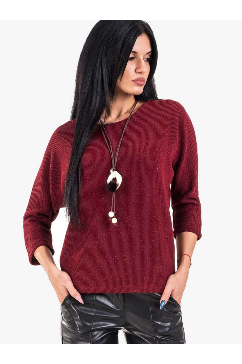 Дамска блуза 12957-30 INDIGO Fashion