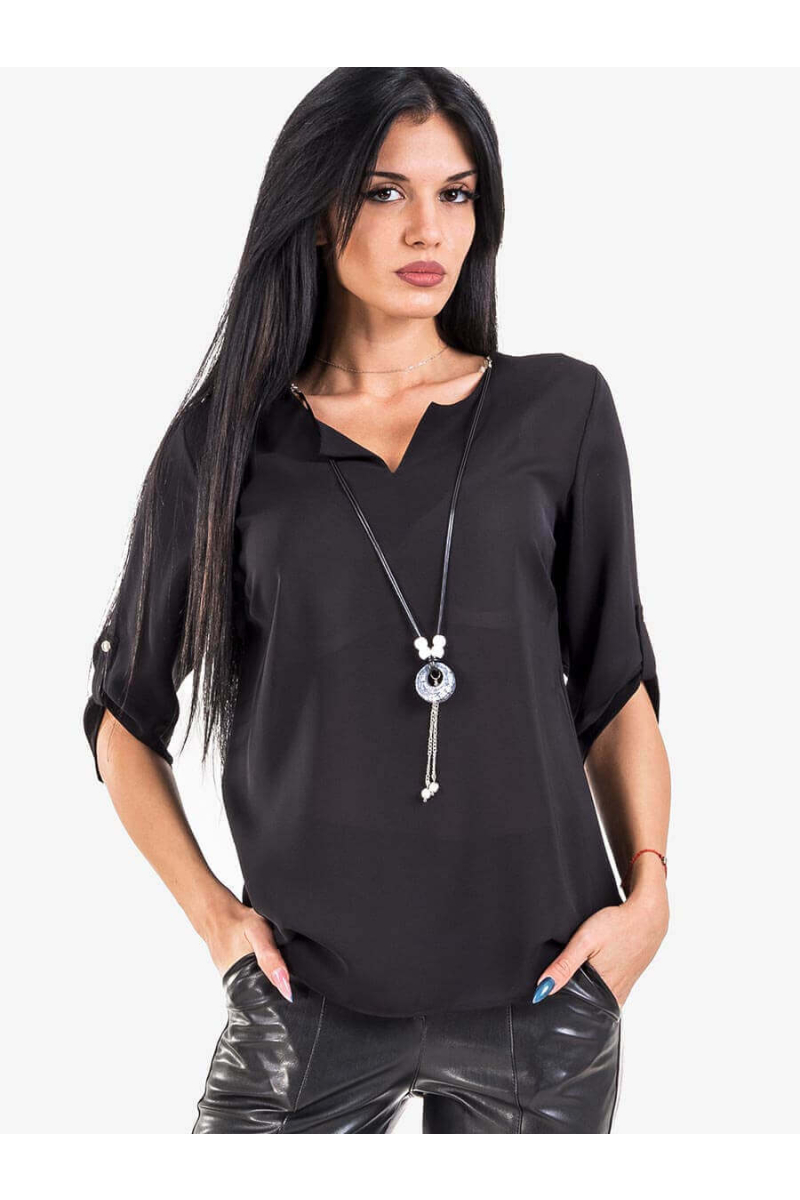 Елегантна дамска блуза 3852-09 INDIGO Fashion