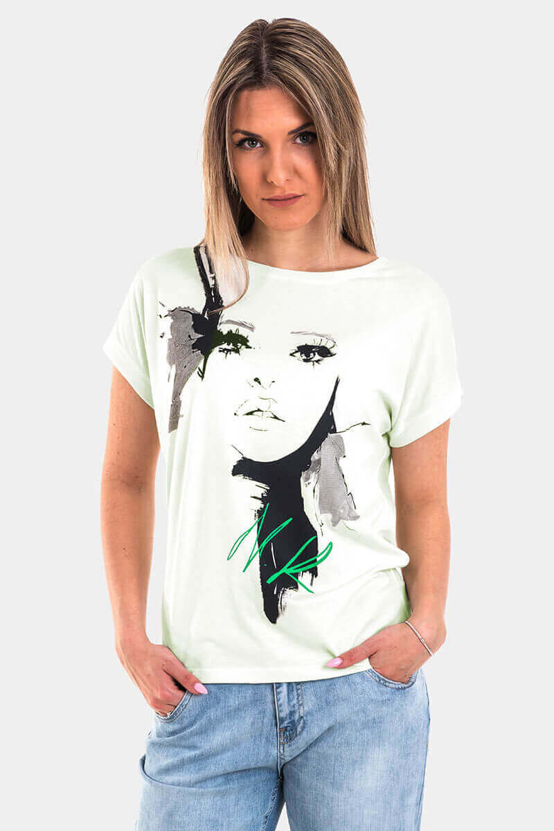 Дамска тениска 7440-04 INDIGO Fashion