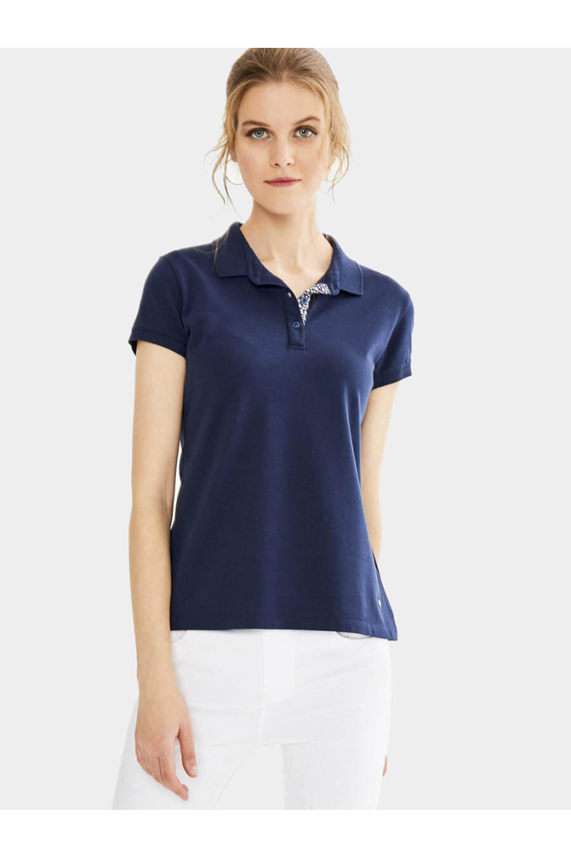 Тъмносиня спортна дамска блуза 601475 INDIGO Fashion