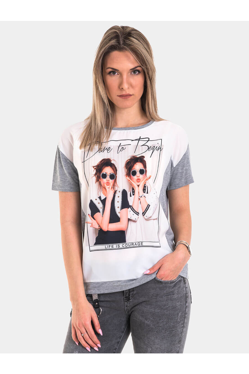 Дамска блуза 7222 INDIGO Fashion