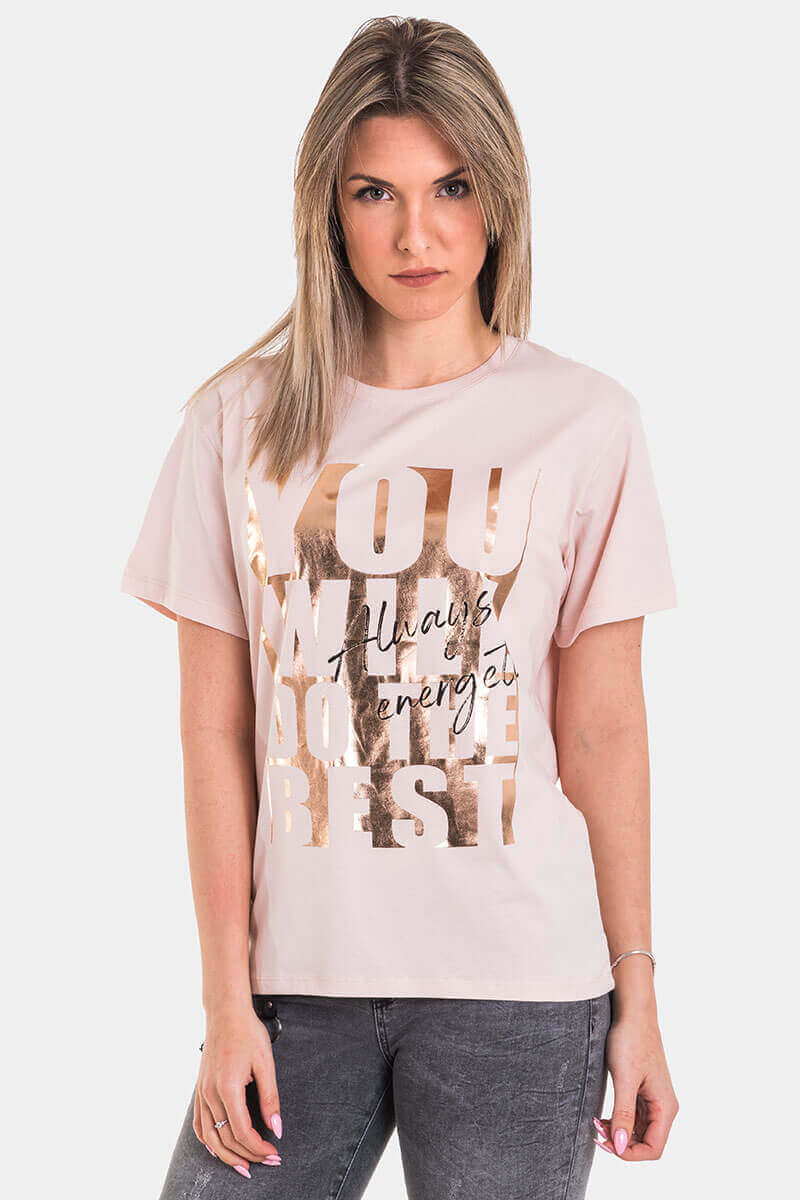 Дамска тениска 7478-52 INDIGO Fashion