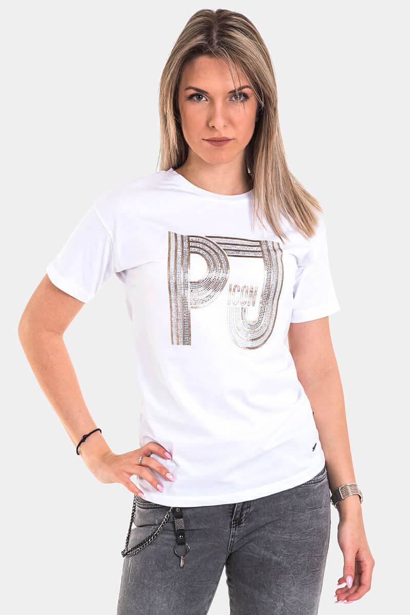 Дамска тениска 8124-20 INDIGO Fashion