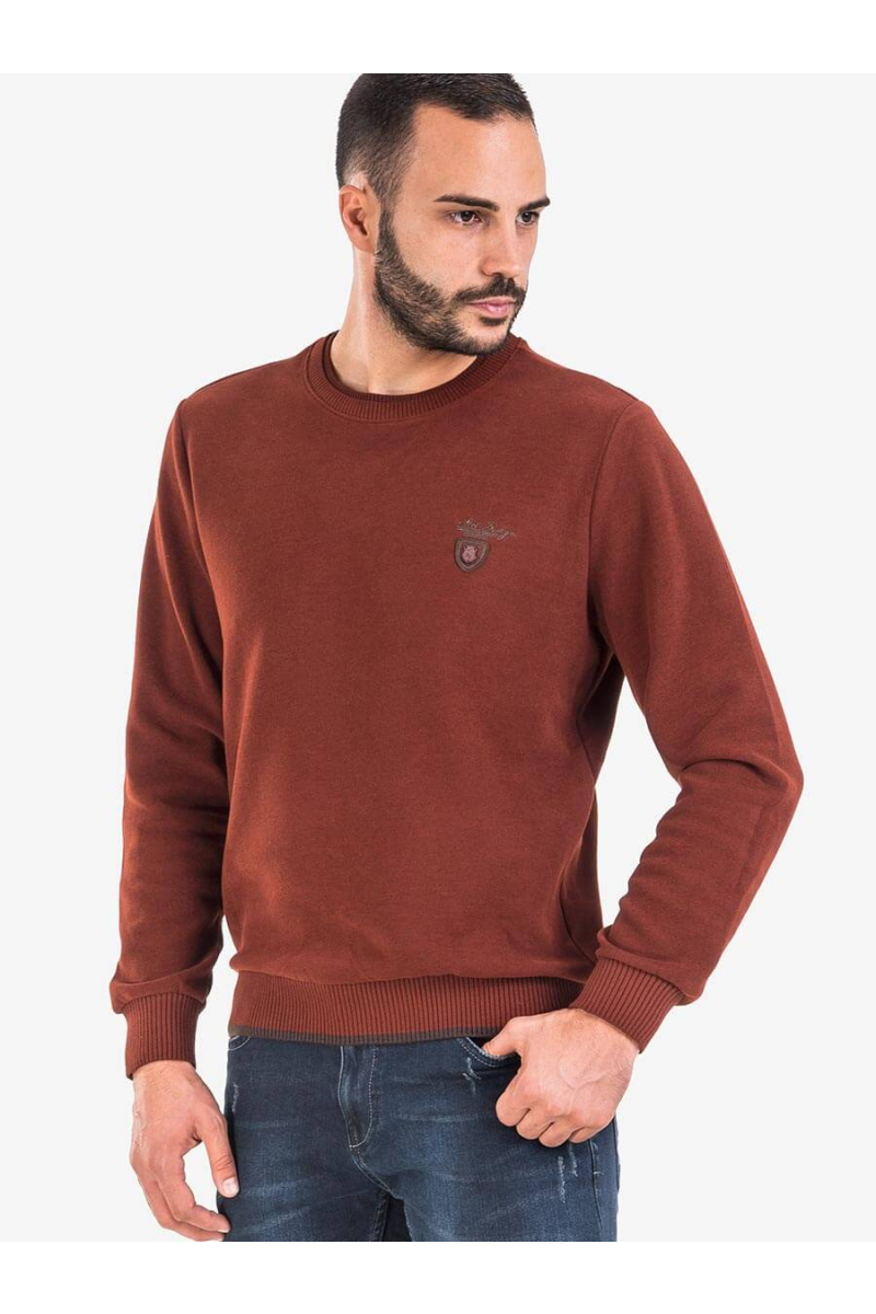 Класически мъжки пуловер 27643 INDIGO Fashion