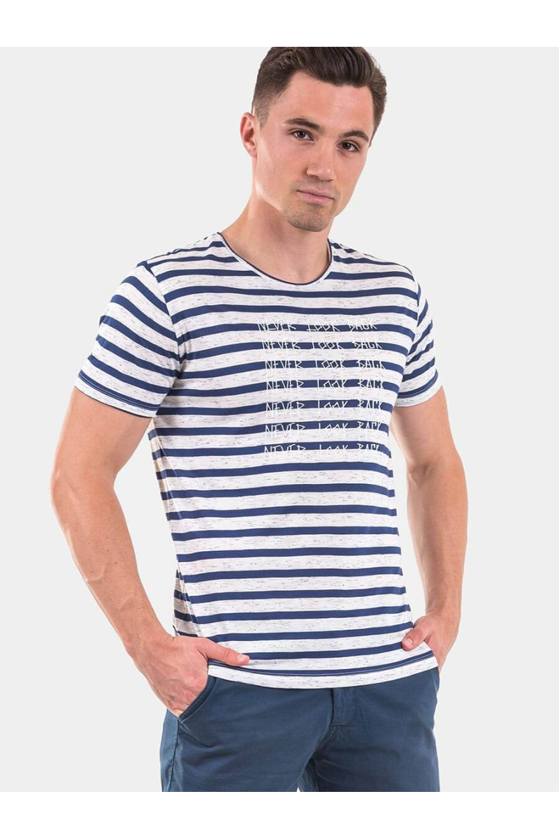 Мъжа тениска 501725 INDIGO Fashion