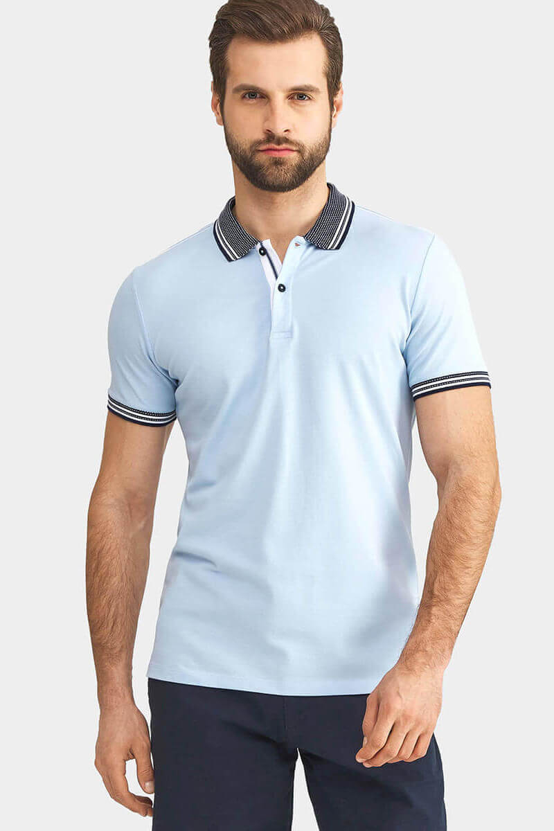 Мъжка блуза 26911-17 INDIGO Fashion