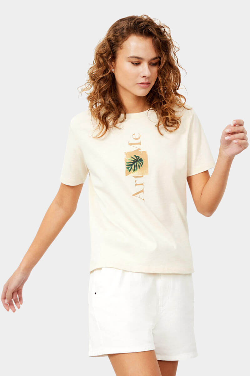 Дамска тениска 602117-02 INDIGO Fashion A