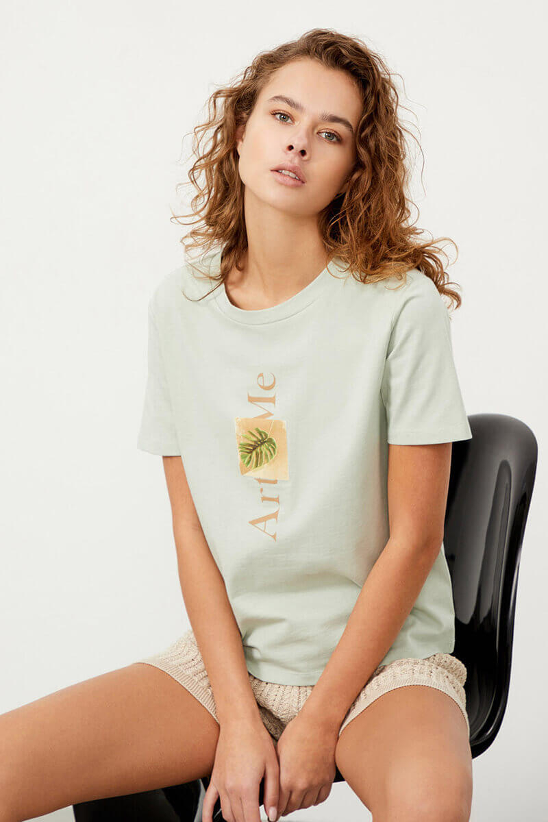 Дамска тениска 602117-26 INDIGO Fashion A